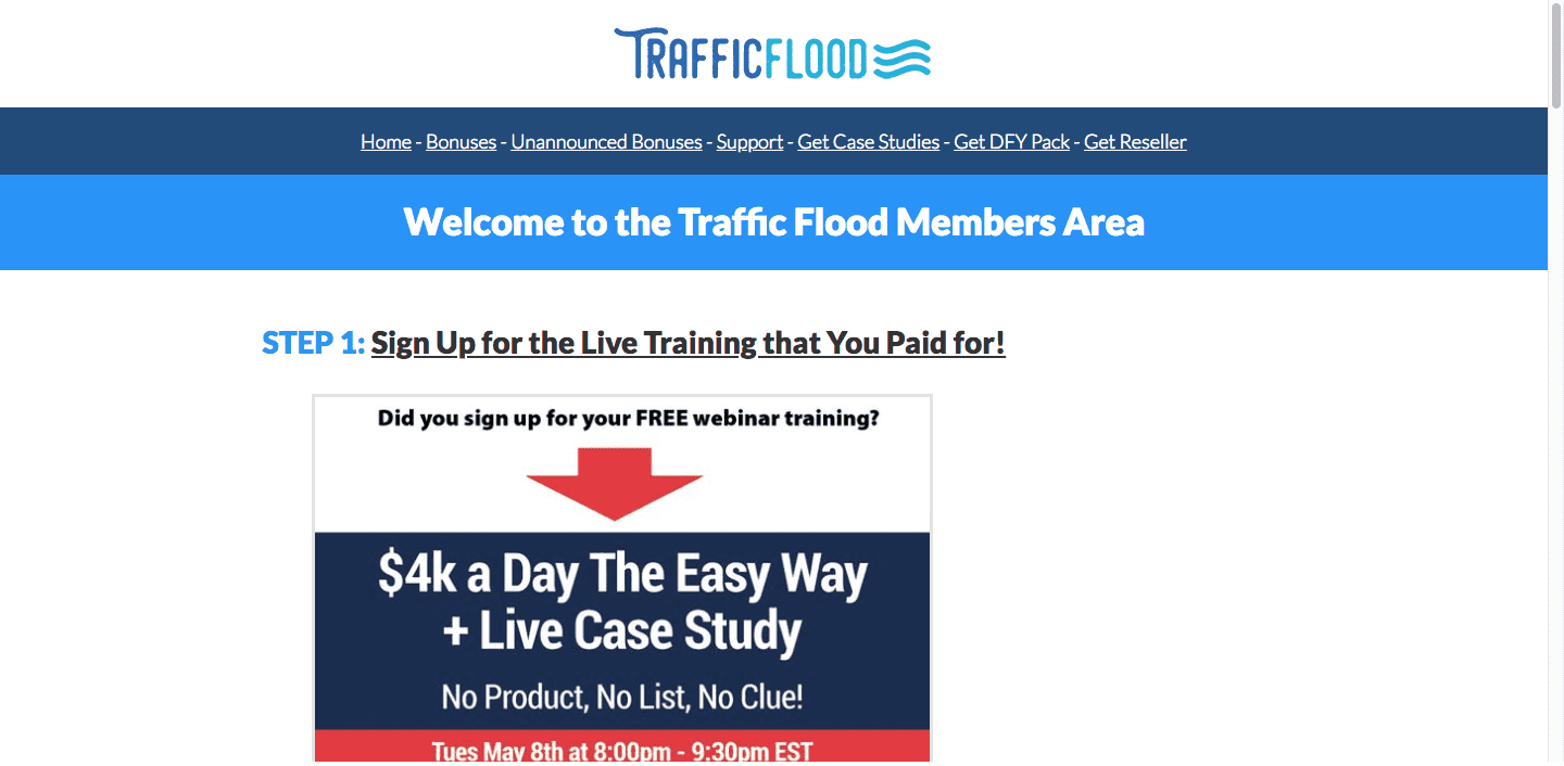 Traffic Flood Review